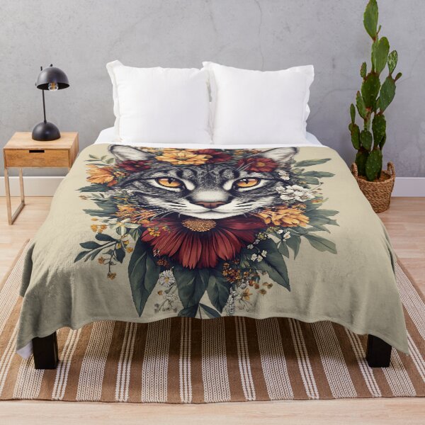 Item preview, Floral Bengal Cat designed and sold by bapupa.