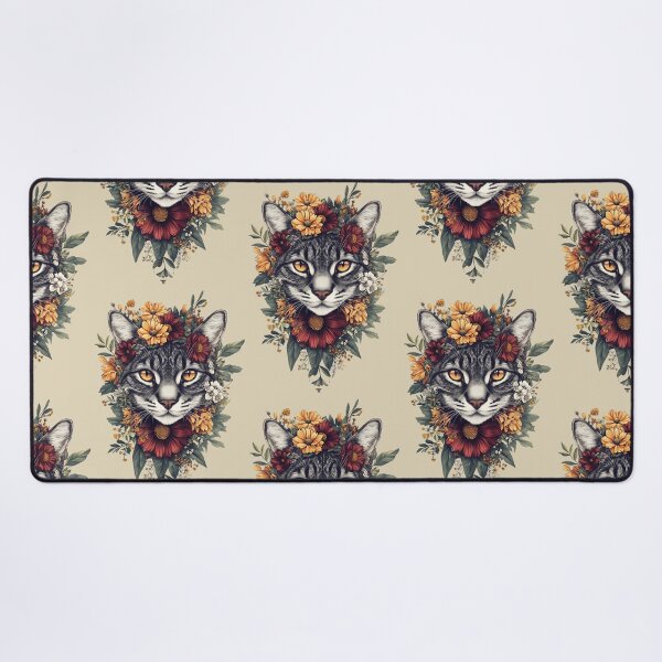 Item preview, Floral Bengal Cat designed and sold by bapupa.