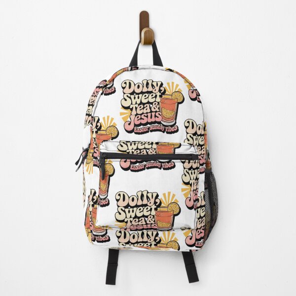 Item preview, Dolly Sweet Tea & Jesus – Easter Sunday Vibes with Lemon Slice and Classic Two-Tone Design designed and sold by HahaHandlesHub.