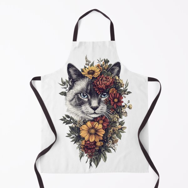 Item preview, Floral Birman Cat designed and sold by bapupa.