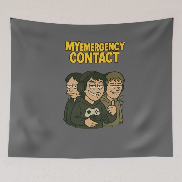 Item preview, My emergency contact designed and sold by Ironzoulz.