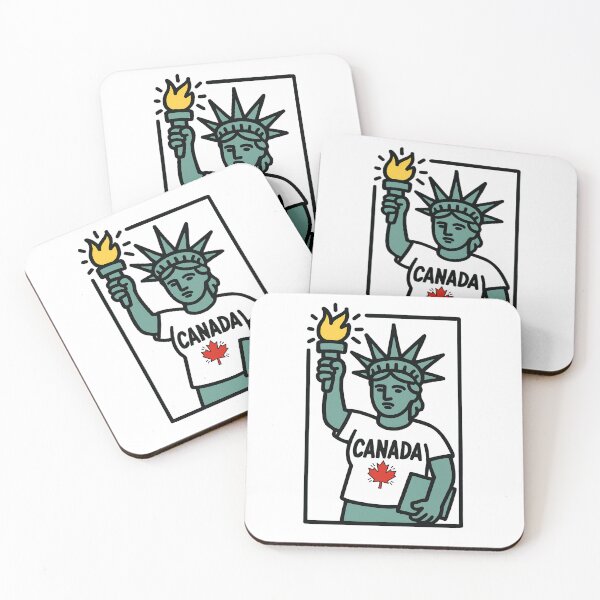 Item preview, Canada Statue Of Liberty Support designed and sold by The Art of Kkatarynka.