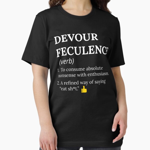 Artikel-Vorschau von Devour Feculence – Von der Abtrennung inspirierte Definition – Von Herrn Milchick genehmigt Hoodie, designt und verkauft von Artistic-shop230.