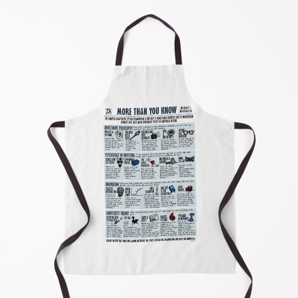 Item preview, Visual Summary More Than You Know (Michael Mauboussin) designed and sold by TKsuited.