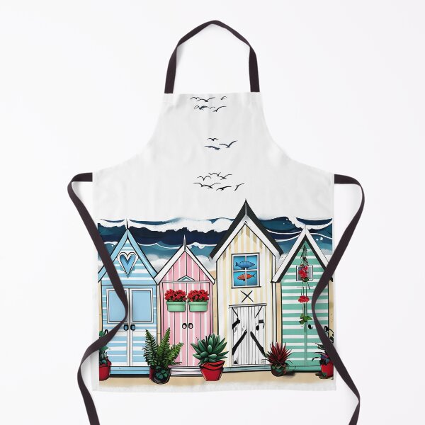 Item preview, Beach Hut Whimsy designed and sold by DazzledPenguin.