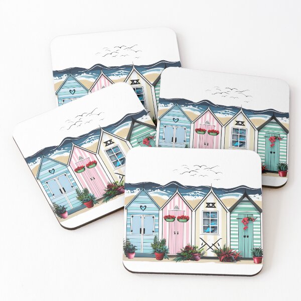 Item preview, Beach Hut Flowers designed and sold by DazzledPenguin.