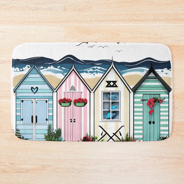 Item preview, Beach Hut Flowers designed and sold by DazzledPenguin.