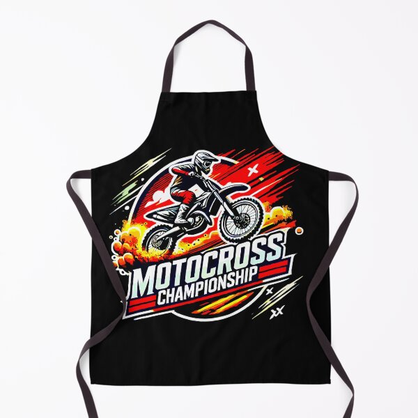 Item preview, Motocross Championship Extreme Racing Illustration designed and sold by VikArtStudio.