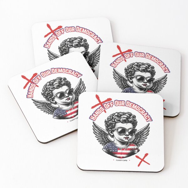 Item preview, Hands Off Our Democracy - Classy Cupid designed and sold by ZerotwoStudio.