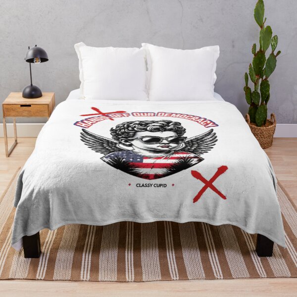 Item preview, Hands Off Our Democracy - Classy Cupid designed and sold by ZerotwoStudio.