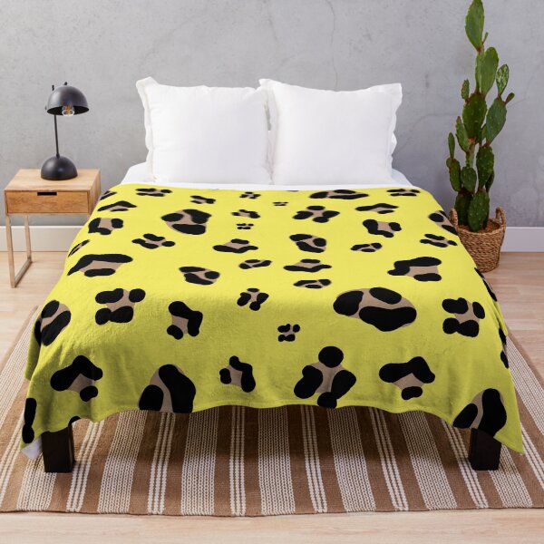 Item preview, Yellow leopard pattern designed and sold by Wolagno.