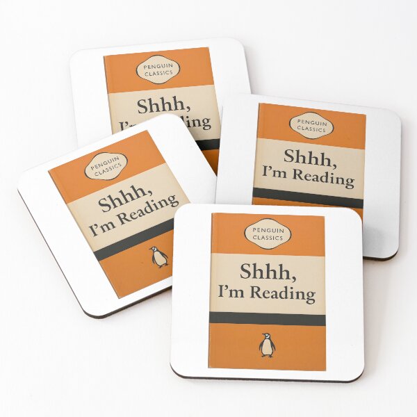 Item preview, “Shhh, I’m Reading” - Penguins Classics Perfect for book lovers designed and sold by PinnacleDesignHS.
