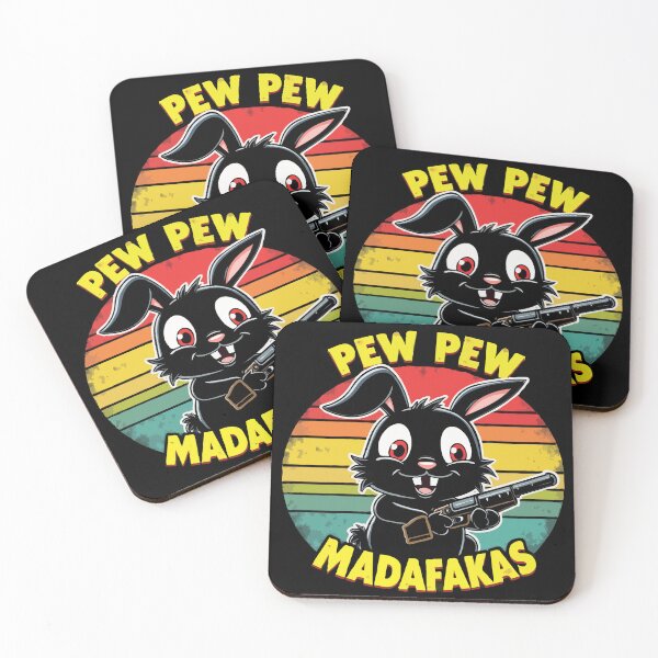 Item preview, Pew Pew Pew Madafakas Hase Funny Easter designed and sold by Svenniibee.
