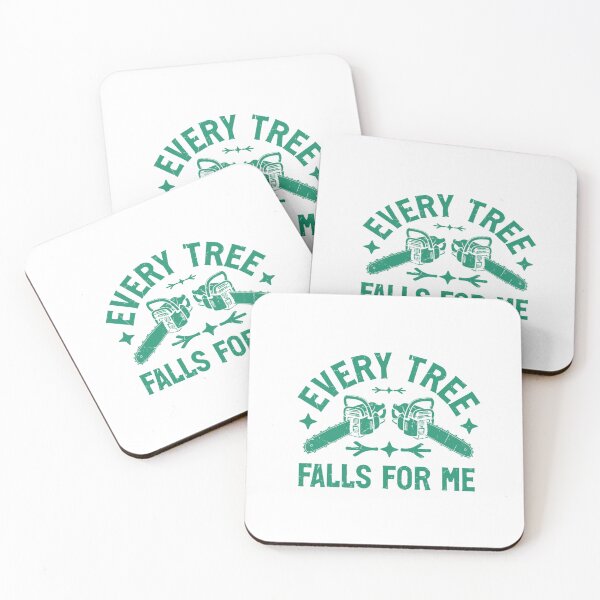Item preview, Every Tree Falls for Me – Funny Chainsaw & Lumberjack Humor designed and sold by artcultreone.