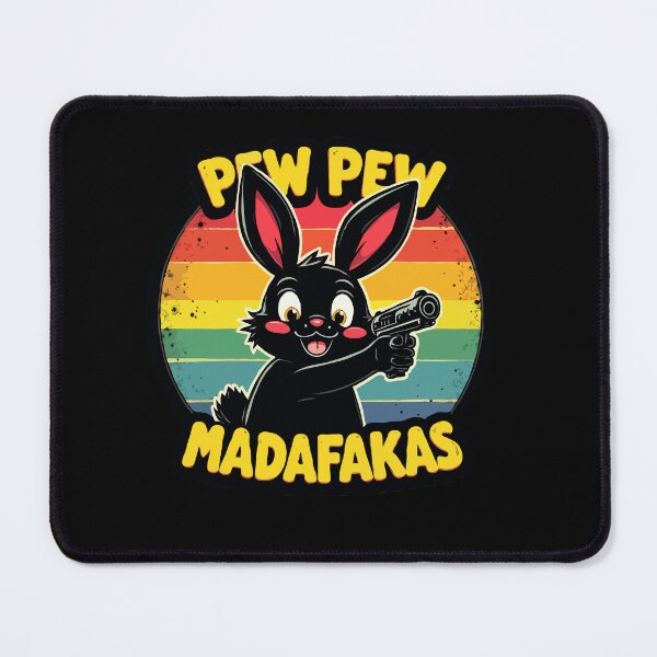 Item preview, Pew Pew Pew Madafakas Hase Funny Easter designed and sold by Svenniibee.