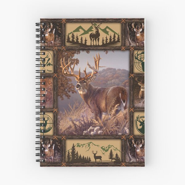 Item preview, Deer Hunting Quilt Blanket designed and sold by BAYIDESIGNER.