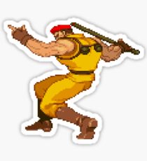 Street Fighter Alpha - Rolento Sticker