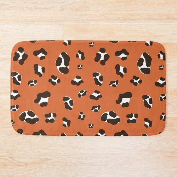 Item preview, Orange leopard pattern designed and sold by Wolagno.