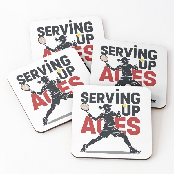 Item preview, Serving Up Aces – Dominate Your Game  designed and sold by nhk999.