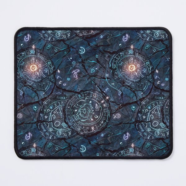 Item preview, Mystical glowing rune circle, ancient stone floor designed and sold by CoolPixels.