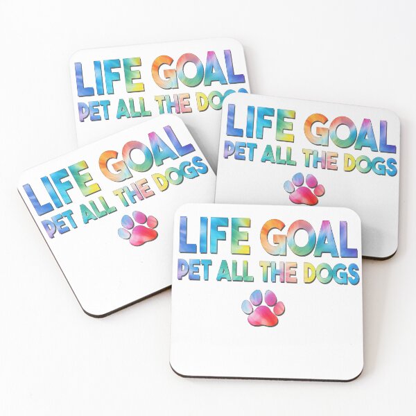 Item preview, Life Goal Pet All The Dogs Funny Dogs Lover Men Women Kids  designed and sold by ZANNIX.