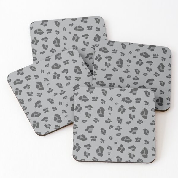 Item preview, Leopard print gray designed and sold by Wolagno.