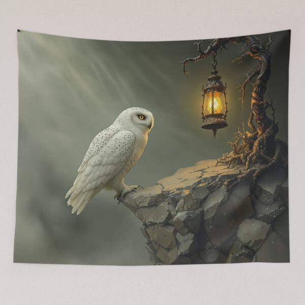 Item preview, Owl and Lantern designed and sold by HabitableMoons.