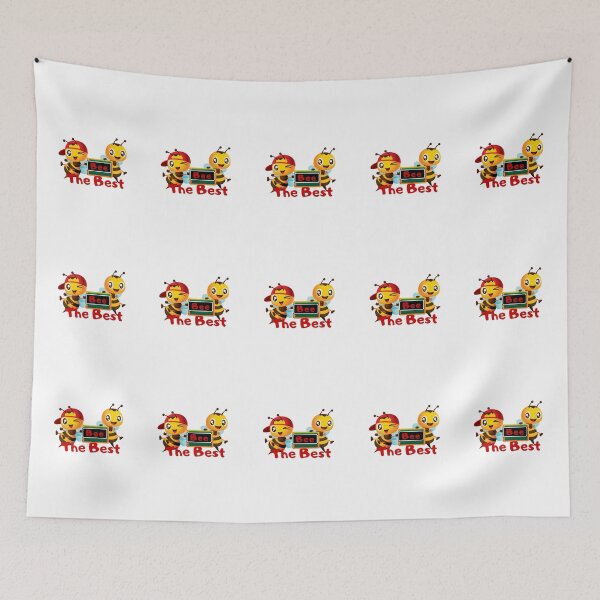 Item preview, Funny bee ) with a little twist designed and sold by Hope-it-fits.
