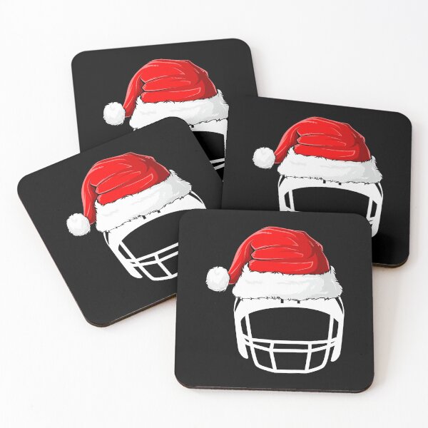 Item preview, Gridiron Cheer - Christmas Football Helmet Design designed and sold by GabrieSketcham.