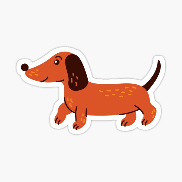 Dachshunds Sticker