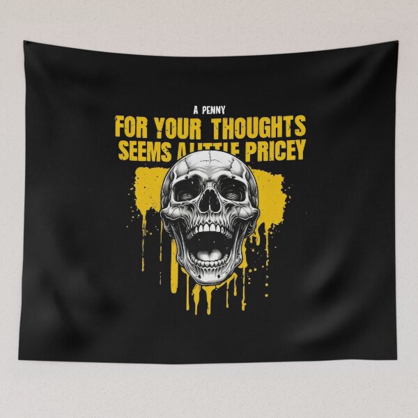Item preview, A Penny For Your Thoughts Seems A Little Pricey Sarcastic Witty Quotes designed and sold by DemureArtsy.