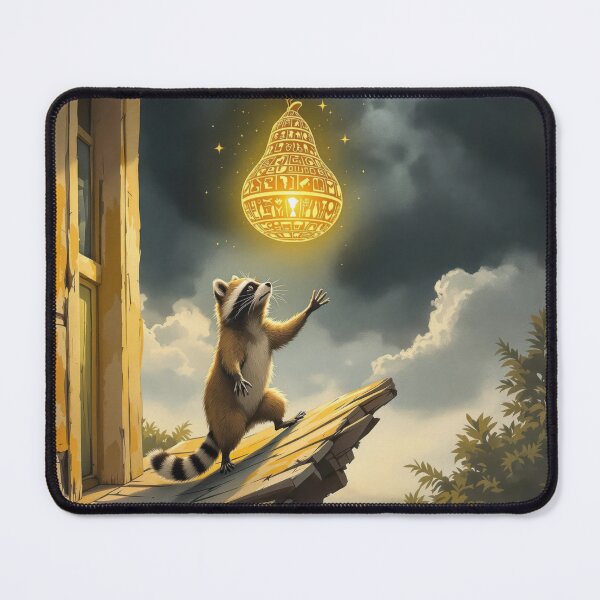 Item preview, Raccoon and Shiny Object designed and sold by HabitableMoons.