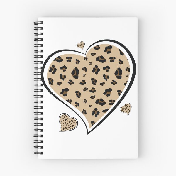 Item preview, Leopard heart pattern designed and sold by Wolagno.