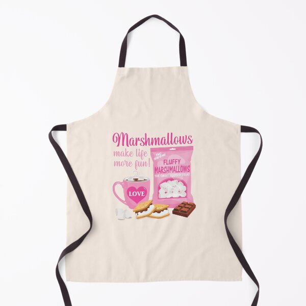 Item preview, Marshmallows make life more fun - PINK designed and sold by StellarFX.