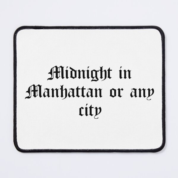 Item preview, Midnight in Manhattan (or any city) designed and sold by Ninjacatoff.