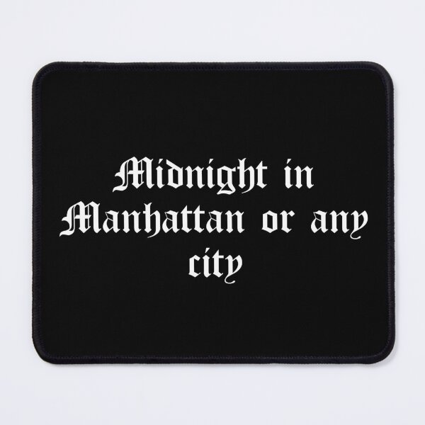 Item preview, Midnight in Manhattan (or any city) designed and sold by Ninjacatoff.