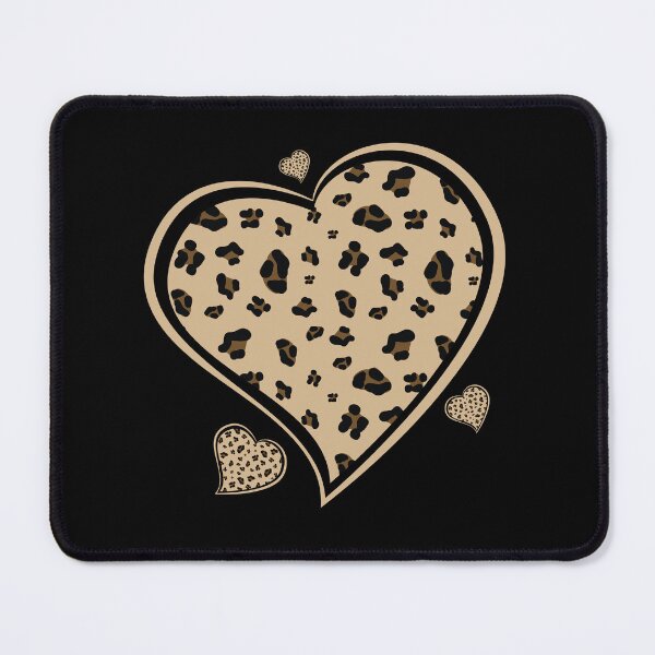 Item preview, Leopard heart pattern designed and sold by Wolagno.
