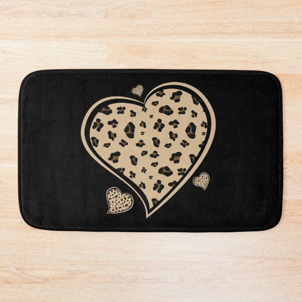 Item preview, Leopard heart pattern designed and sold by Wolagno.