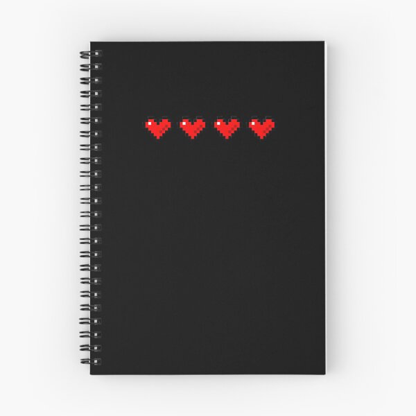 Item preview, Full Heart Containers Life Bar Pixel Art Gamer designed and sold by shaewildstudio.