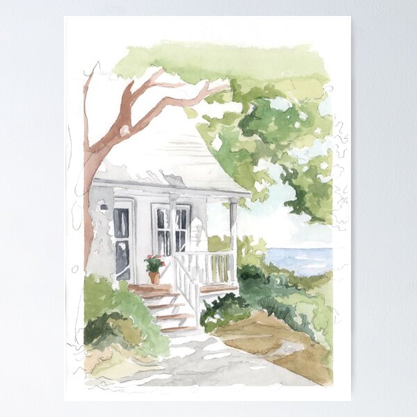 Artikel-Vorschau von Cape Cod Cottage, designt und verkauft von LauraBedard.