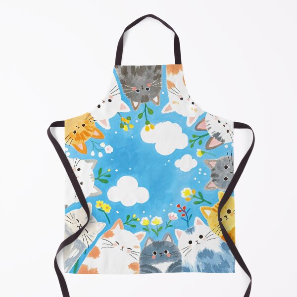 Item preview, Celestial Cats & Floating Florals designed and sold by Kayslab.