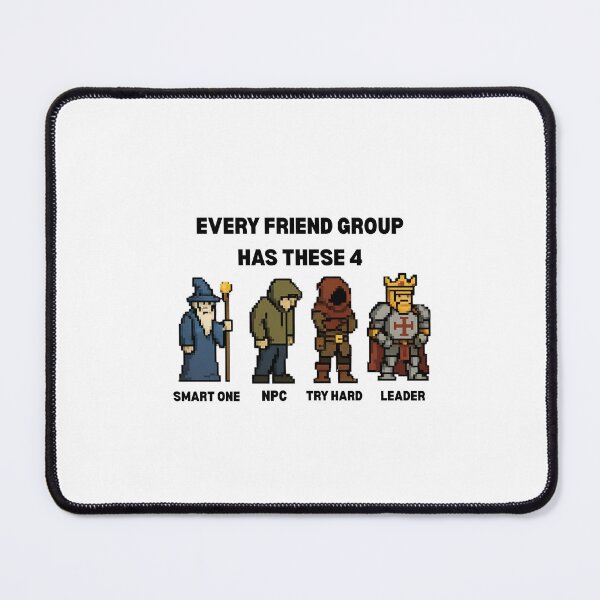 Item preview, Every Friend group has these 4 designed and sold by Loot Locker.