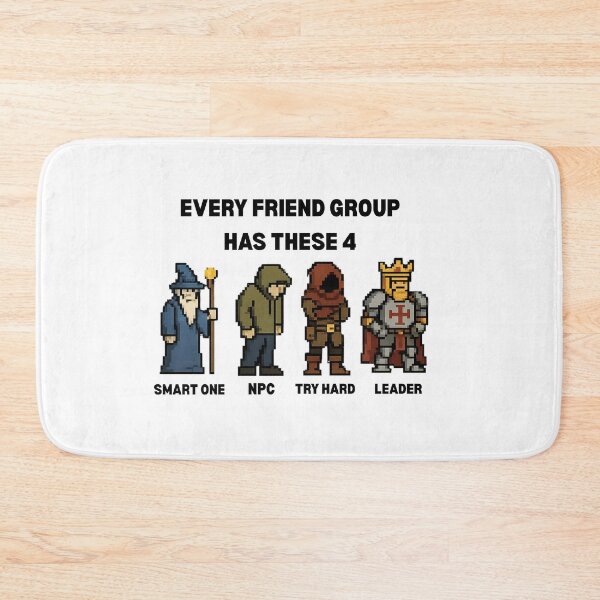 Item preview, Every Friend group has these 4 designed and sold by Loot Locker.