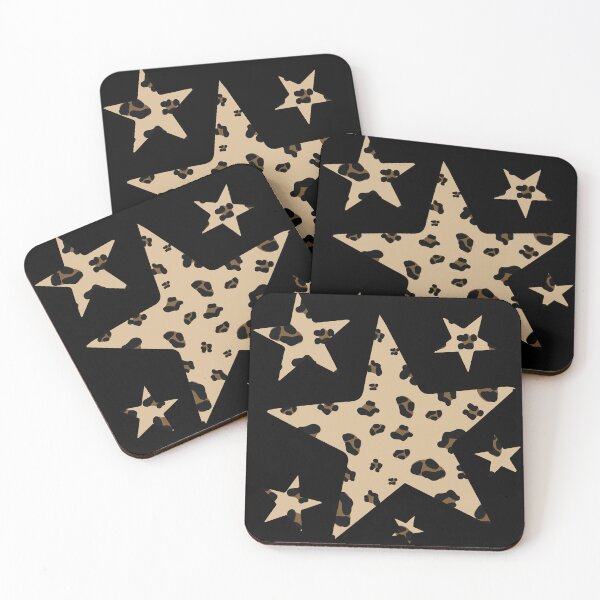Item preview, Leopard star pattern designed and sold by Wolagno.