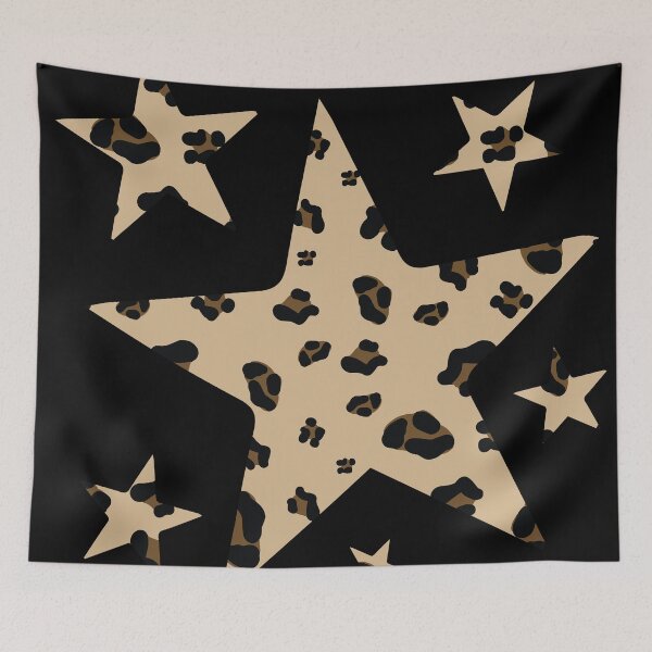Item preview, Leopard star pattern designed and sold by Wolagno.