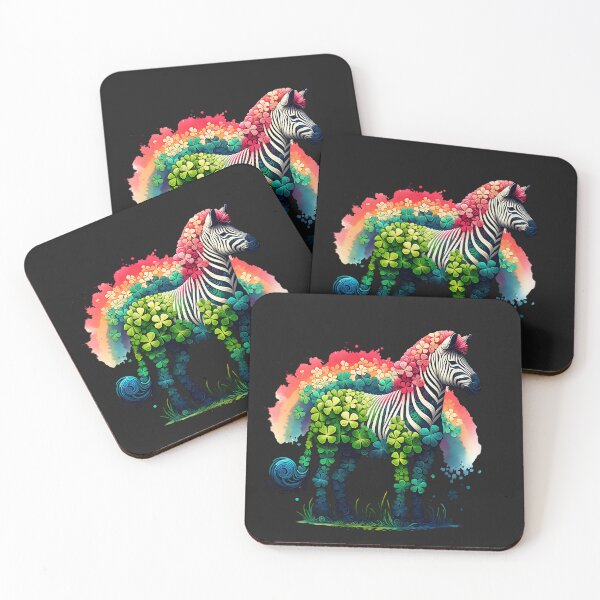 Item preview, Rainbow Zebra designed and sold by AwesomeBeyondLimits.