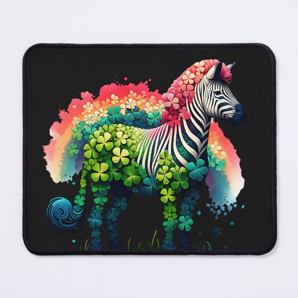 Item preview, Rainbow Zebra designed and sold by AwesomeBeyondLimits.