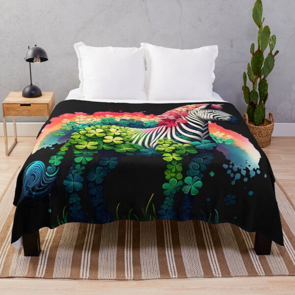 Item preview, Rainbow Zebra designed and sold by AwesomeBeyondLimits.
