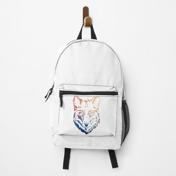Item preview, Wolf Colorful Tribal Art designed and sold by wolfkin-design.
