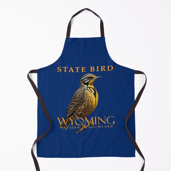 Item preview, Wyoming Territory Bird The Western Meadowlark designed and sold by taiche.